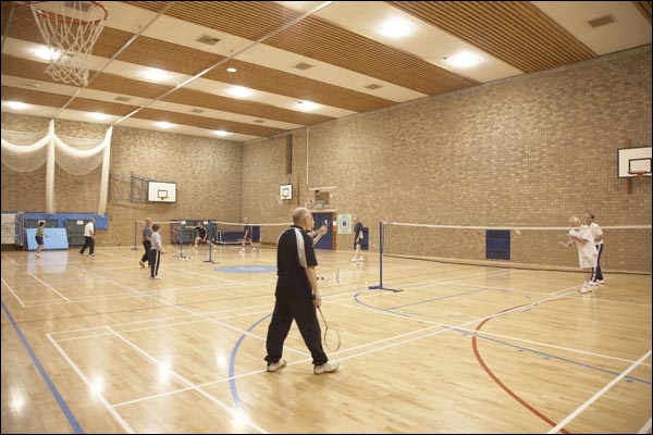 HCA in Sir William Ramsay sports hall