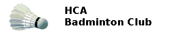 HCA Badminton Club Logo